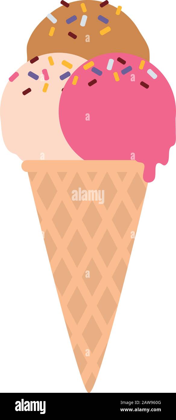 Isolated ice cream vector design Stock Vector Image & Art - Alamy