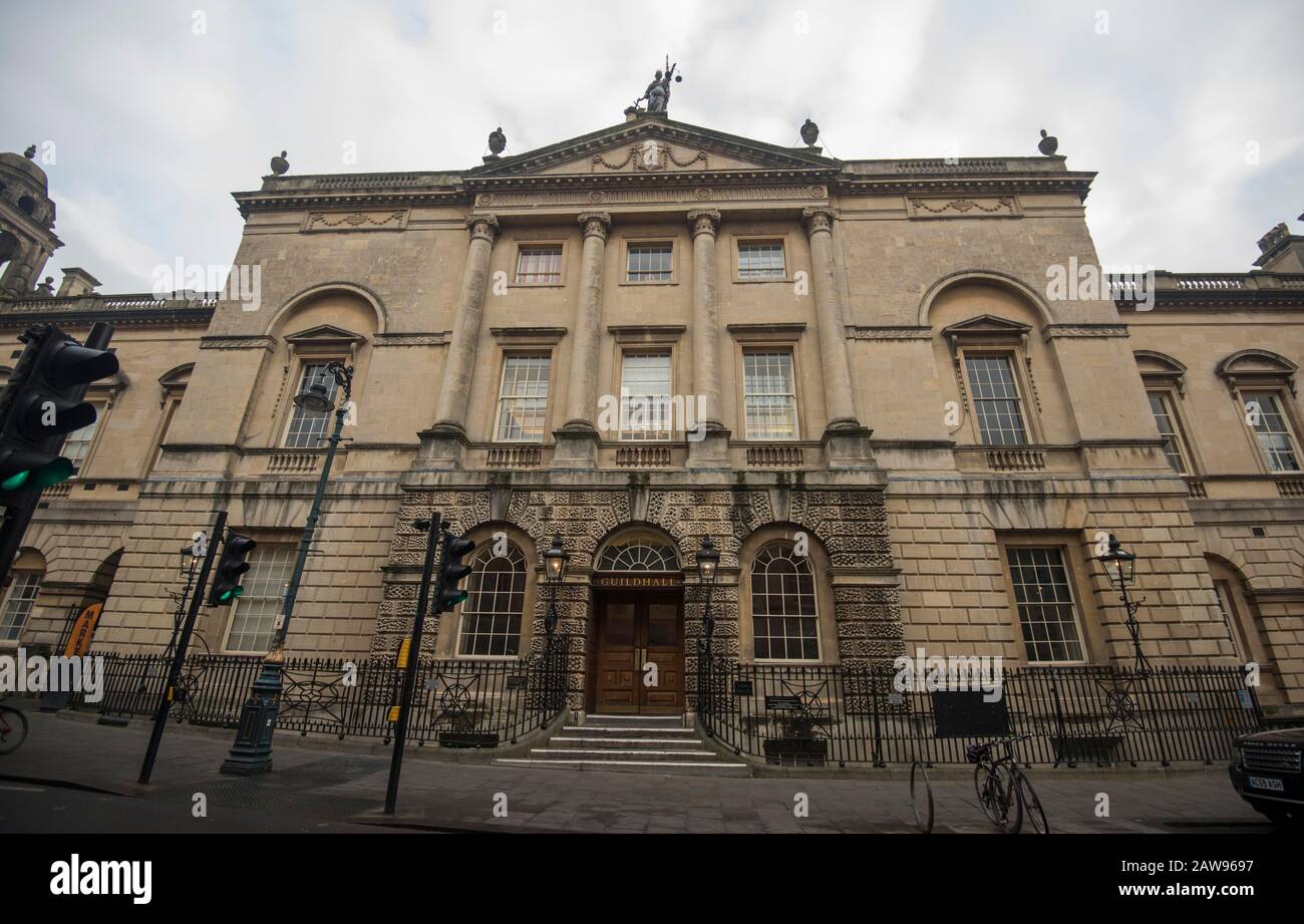 Bath and North East Somerset council,(BANES) Council offices, Guildhall
