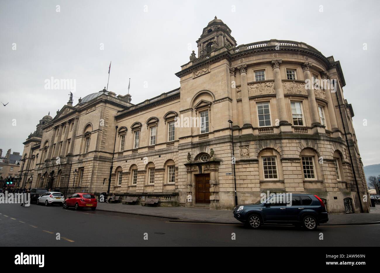 Bath and North East Somerset council,(BANES) Council offices, Guildhall