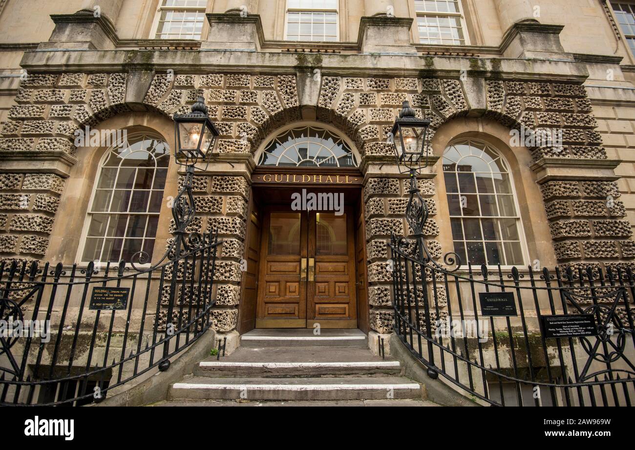Bath and North East Somerset council,(BANES) Council offices, Guildhall