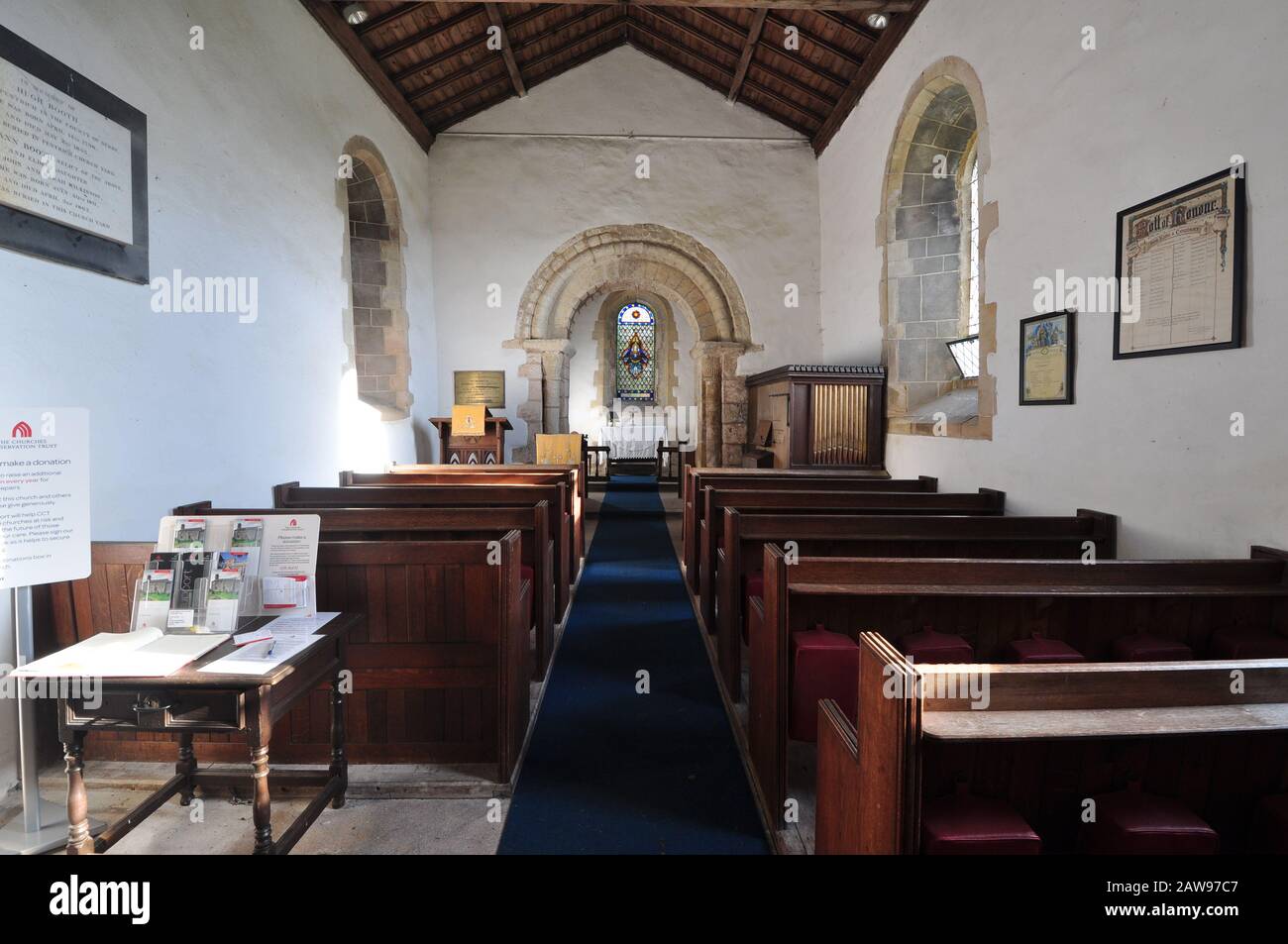 St Nicholas church, Littleborough, Nottinghamshire, England, UK Stock Photo