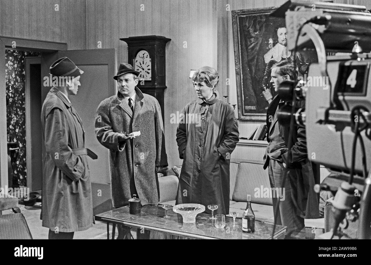Der Fall Vera Brühne, Fernsehfilm, Fernsehspiel, Deutschland 1966, Regie: Rudolf Jugert, Darsteller: Stock Photo