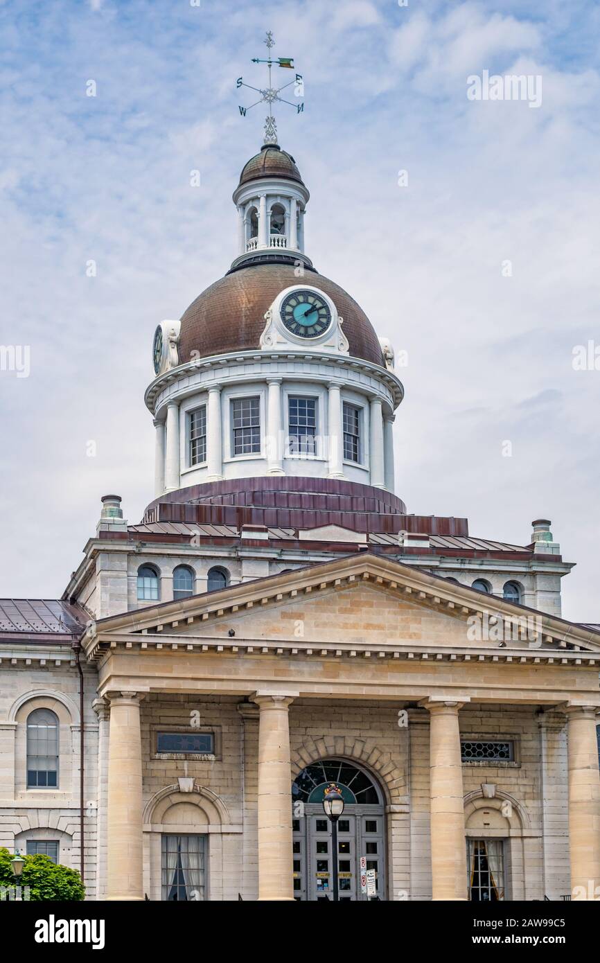 City Hall building in downtown Kingston Ontario Canada Stock Photo