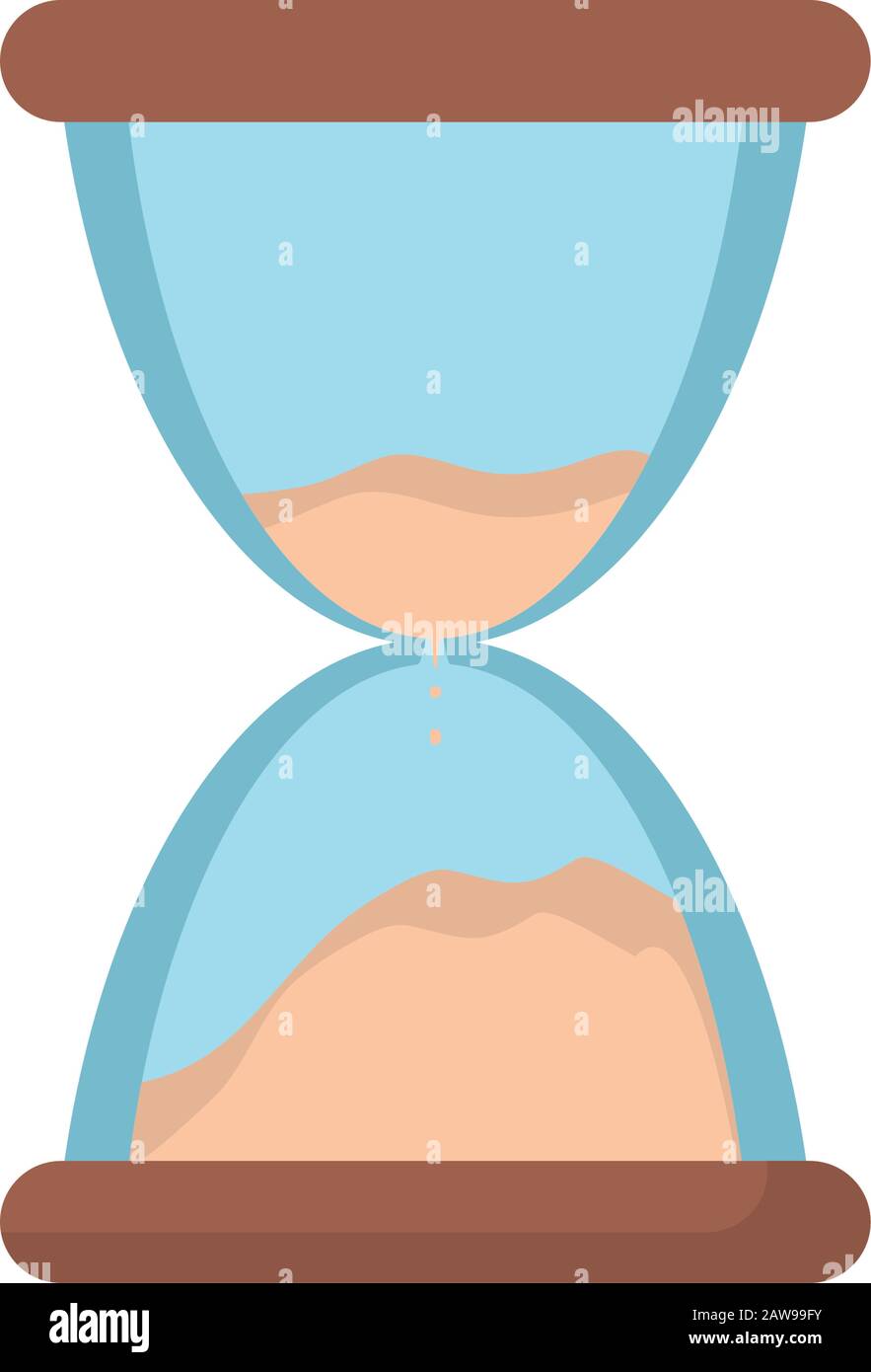 Isolated sand hourglass vector design Stock Vector Image & Art - Alamy