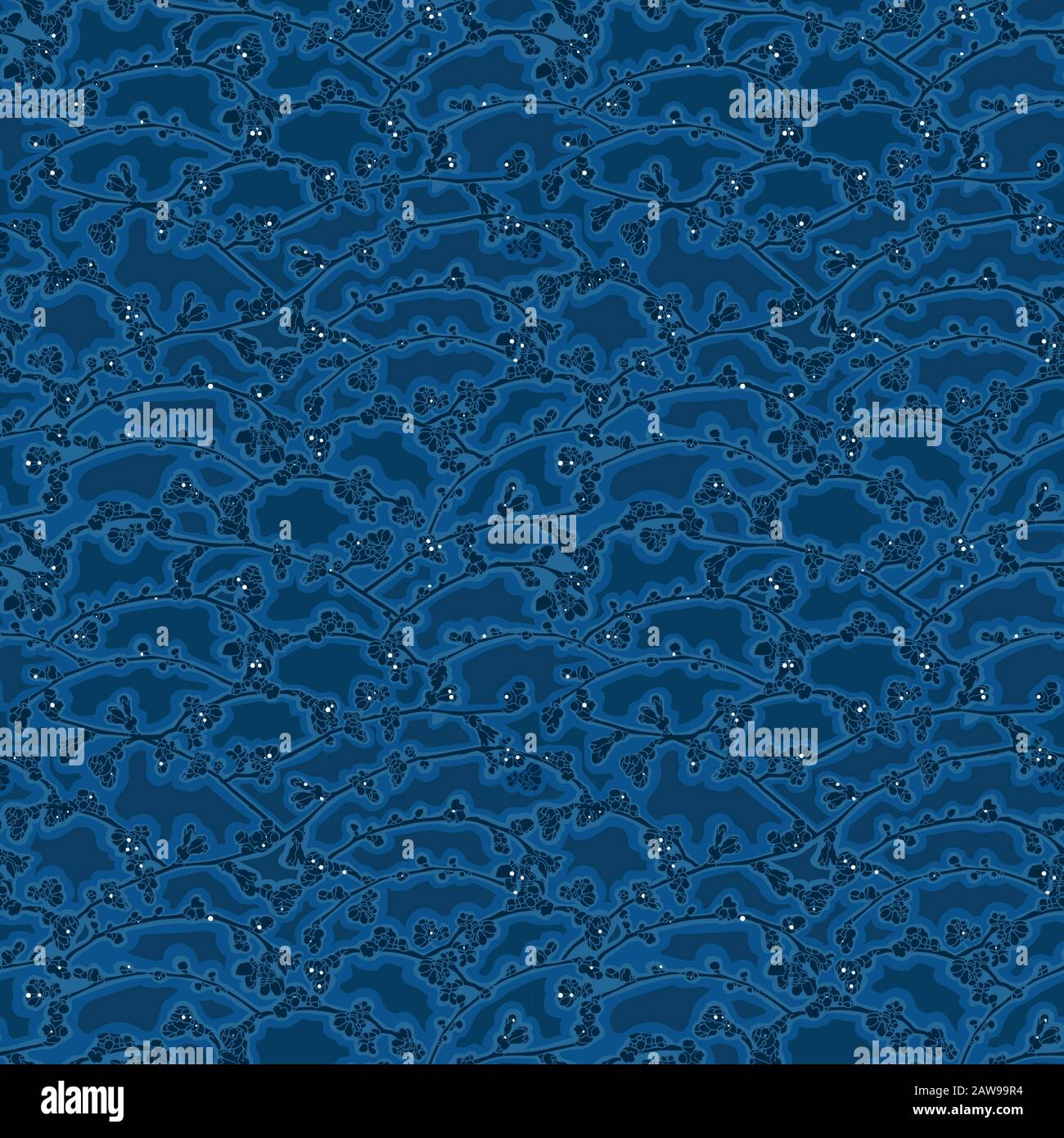 Midnight blue Stock Vector Images - Alamy