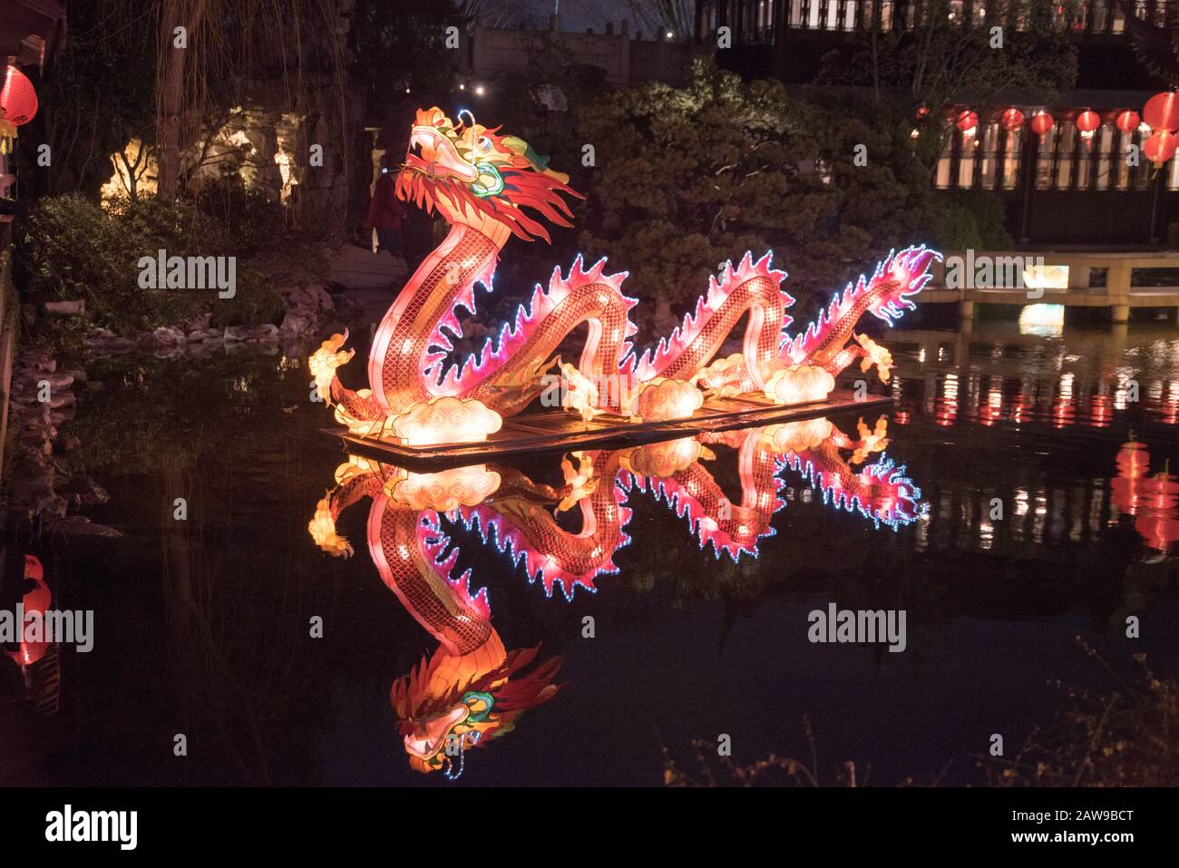 The Chinese Lunar New Year Celebration at the Lan Su Gardens in