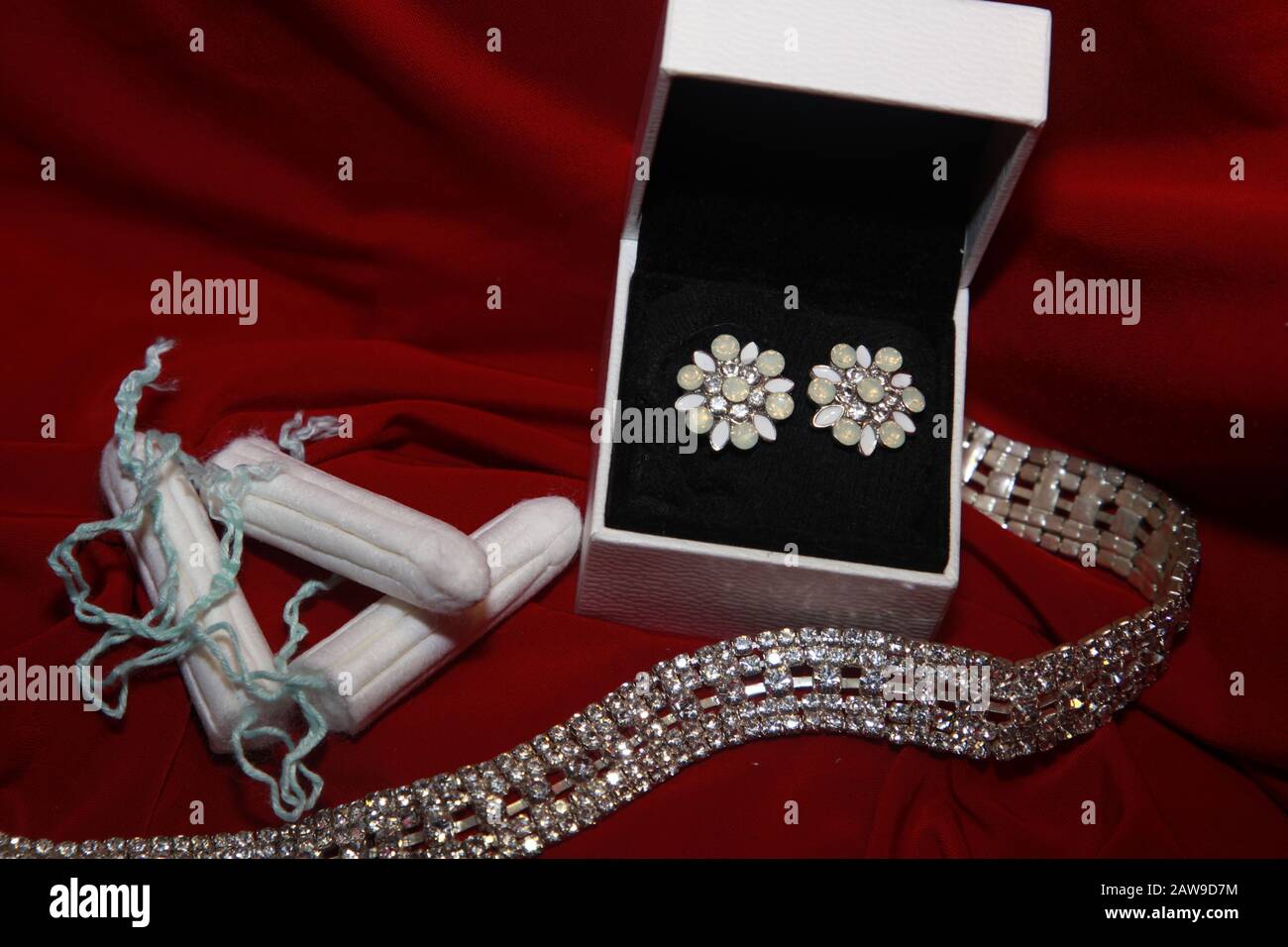 Tampons Classed As Luxury Items Tampon Tax Stock Photo Alamy