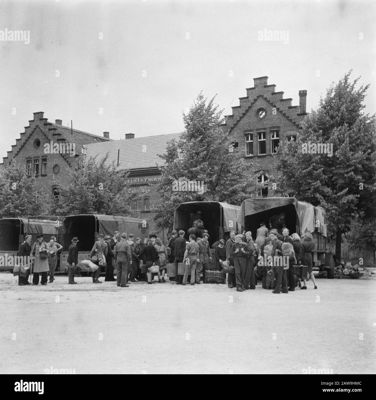 Rheine 1945 Black and White Stock Photos & Images - Alamy