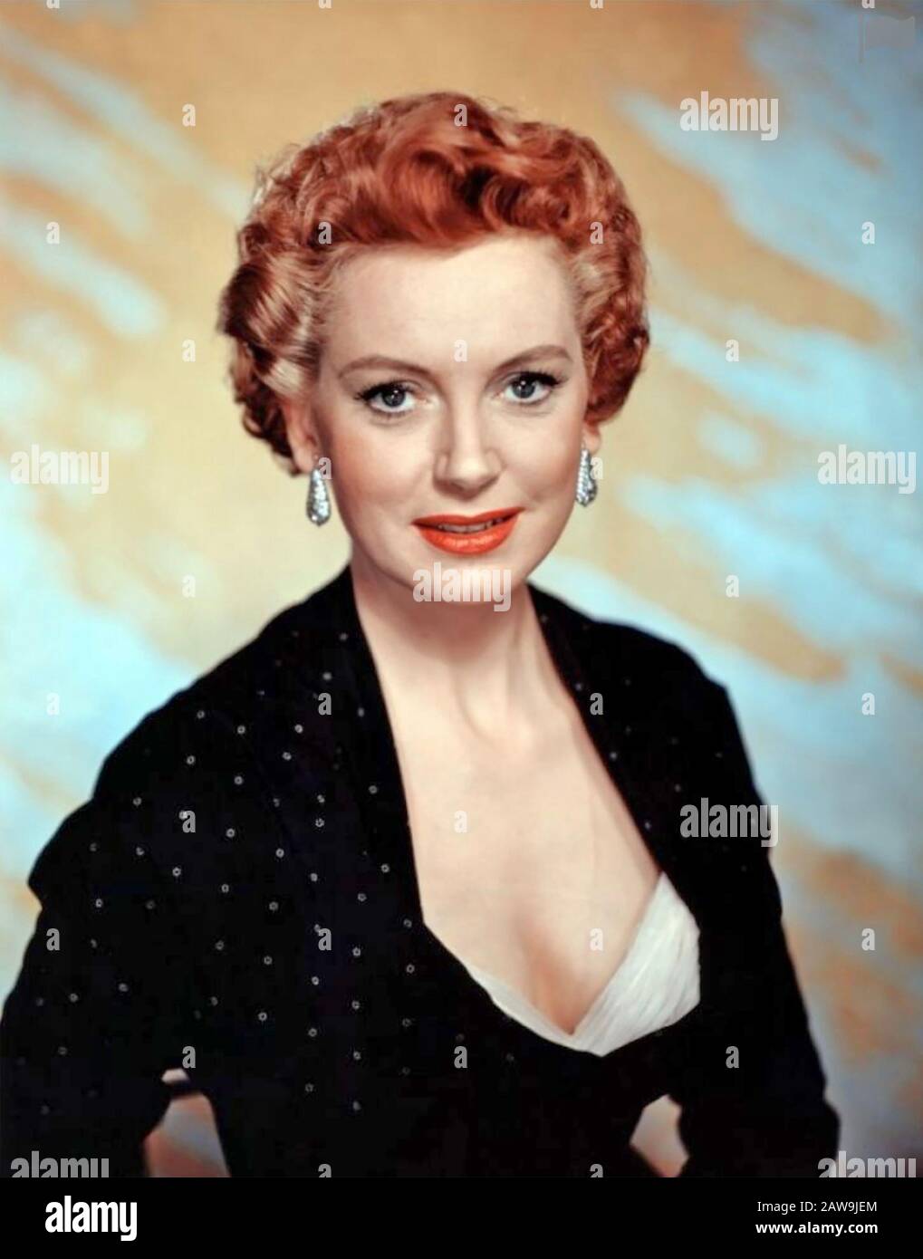 DEBORAH KERR (1921-2007) Scottish film and stage actress about 1956