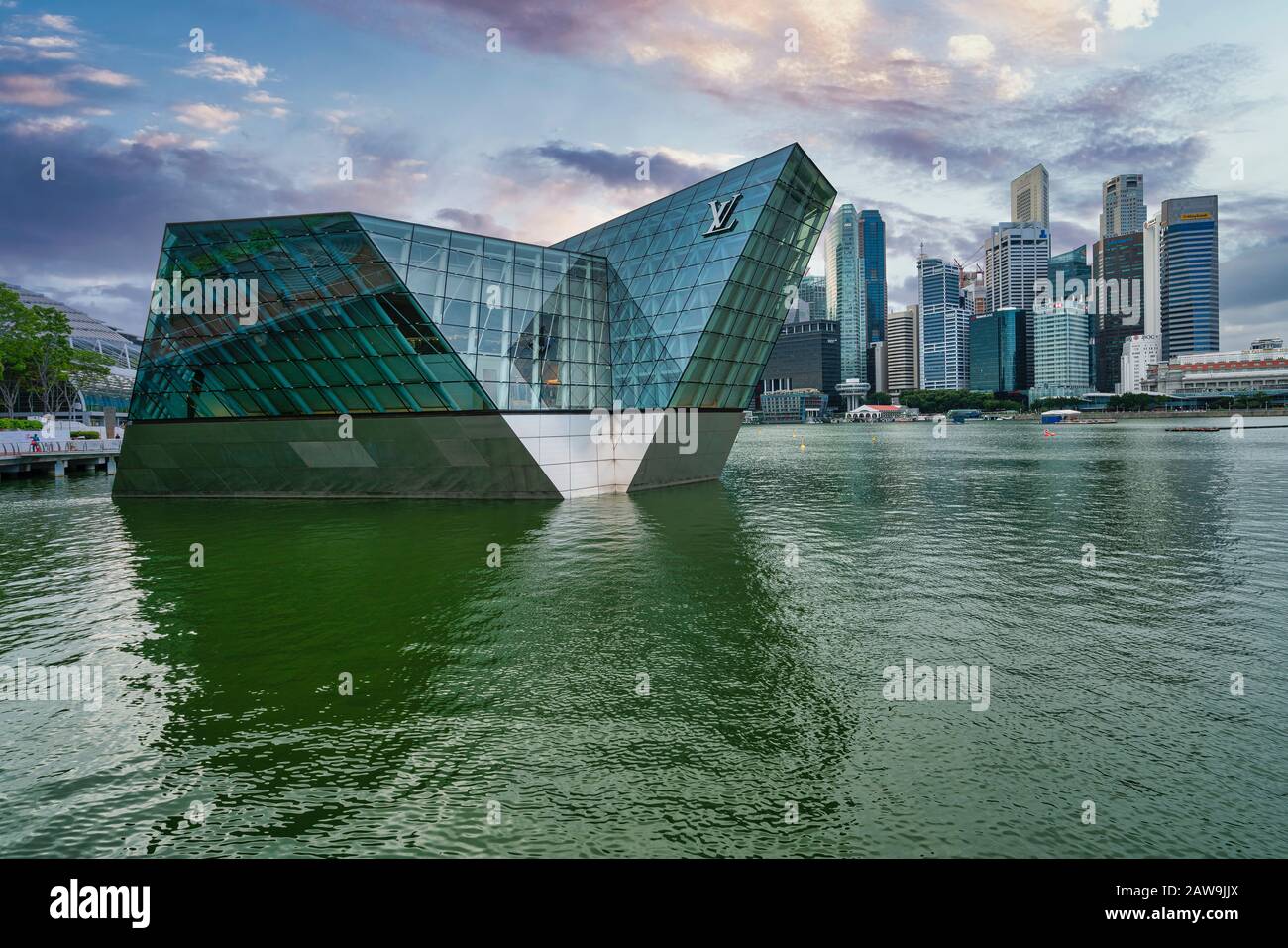 SINGAPORE - CIRCA APRIL, 2019: Interior Shot Of Louis Vuitton Store At The  Shoppes At Marina Bay Sands. Stock Photo, Picture and Royalty Free Image.  Image 139867278.