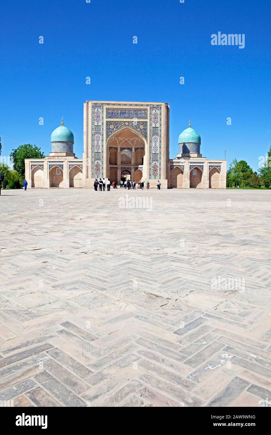 Barak-Chan-Medrese, Tashkent, Tashkent Province, Uzbekistan Stock Photo