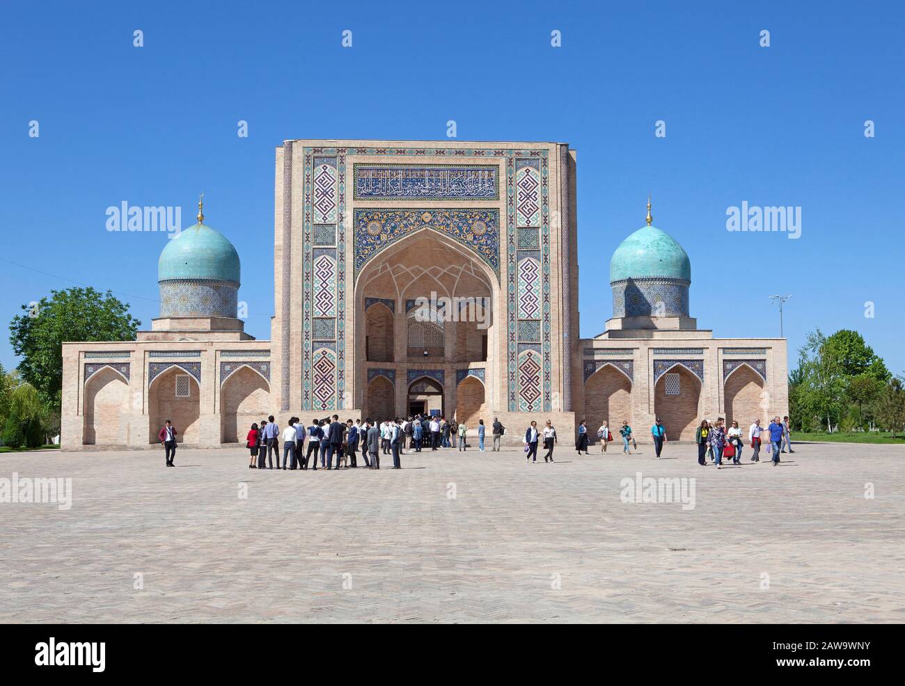 Barak-Chan-Medrese, Tashkent, Tashkent Province, Uzbekistan Stock Photo