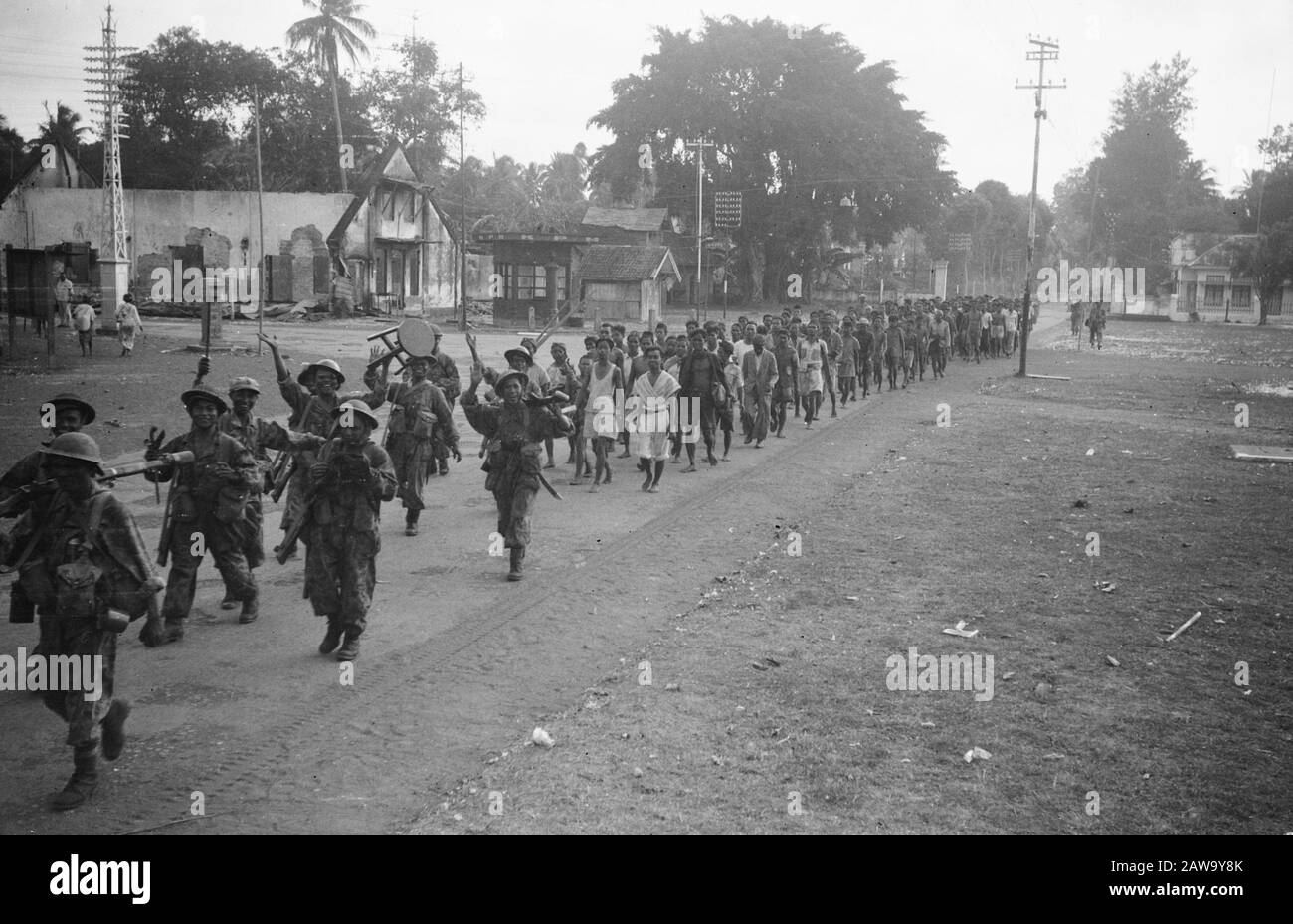 Various troops soldiers Black and White Stock Photos & Images - Alamy