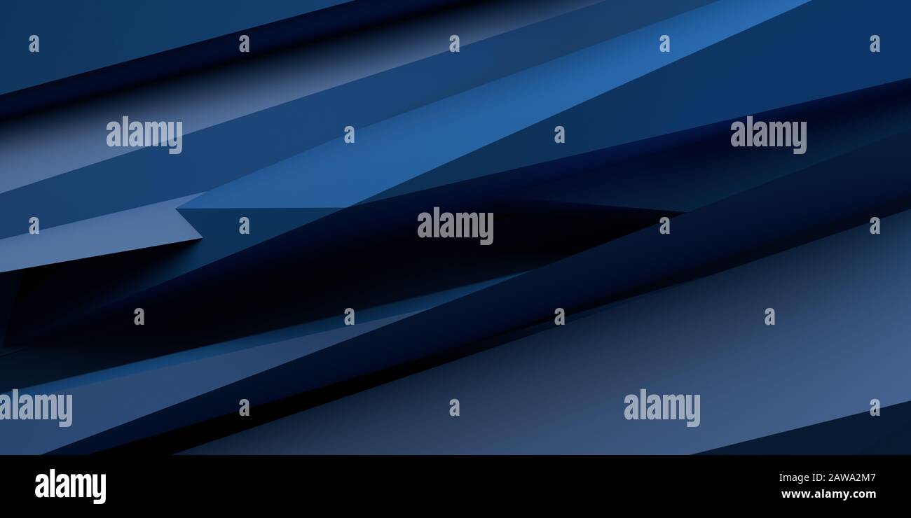 Abstract 3d render, geometric background, modern design Stock Photo - Alamy