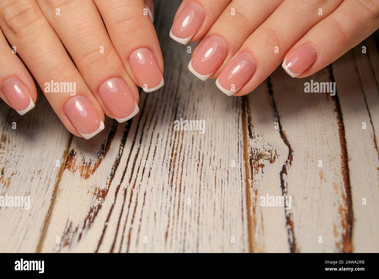 The beauty of the natural nails. Perfect Stock Photo - Alamy