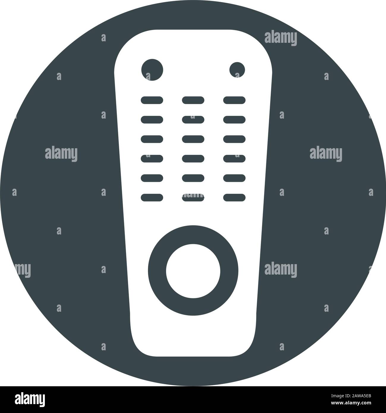 tv control device isolated icon Stock Vector Image & Art - Alamy
