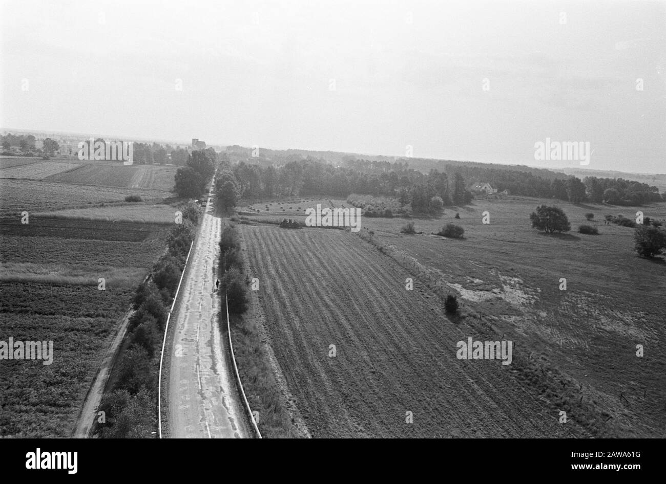 Military Exercise King's Gambit in Germany Aerial view of the training ...