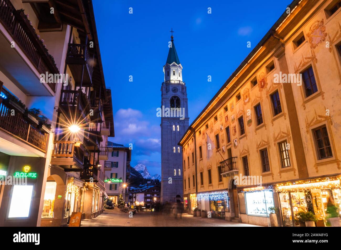 Corso italia cortina ampezzo veneto hi-res stock photography and images ...