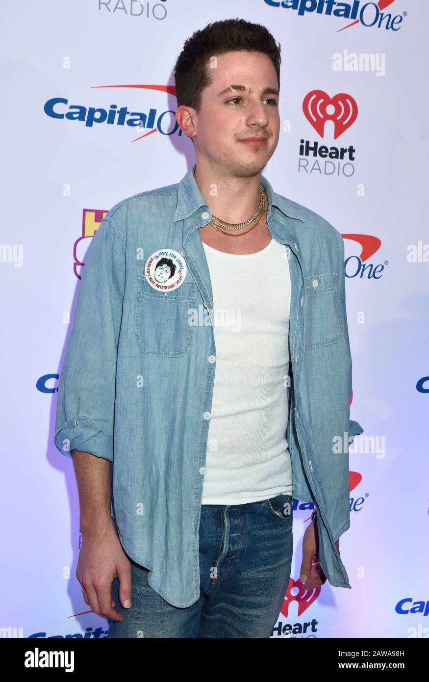 WASHINGTON, DC, USA DECEMBER 16, 2019 Charlie Puth at HOT 99.5's