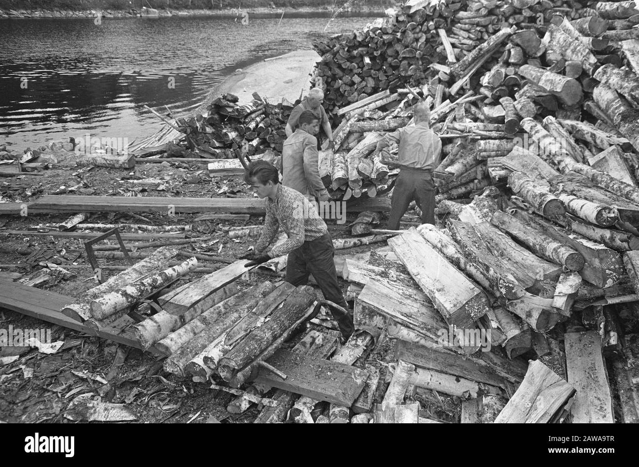 Finland transport timber Black and White Stock Photos & Images Alamy
