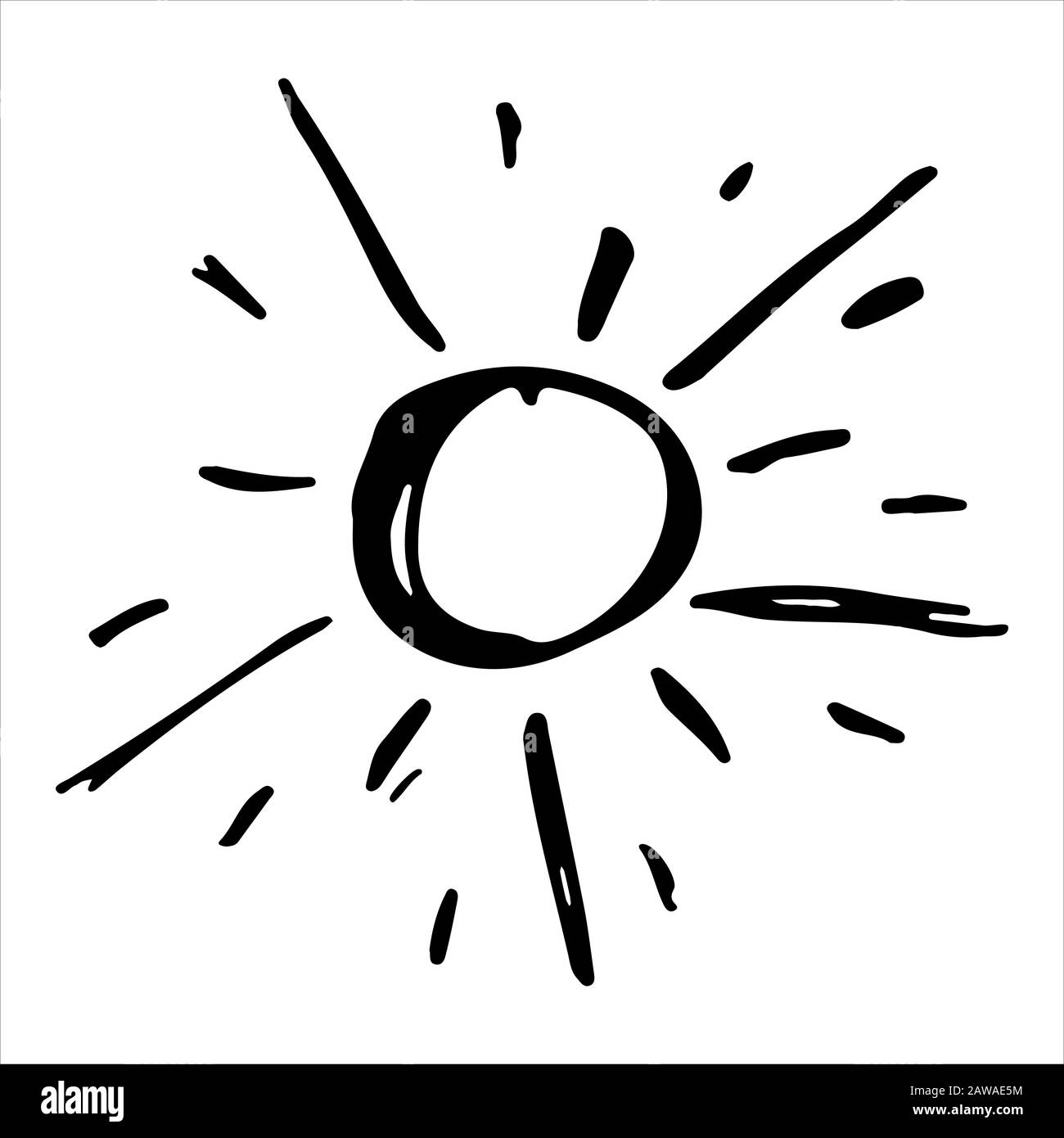 Icon drawn by hand on the theme of travel Stock Vector Image & Art - Alamy