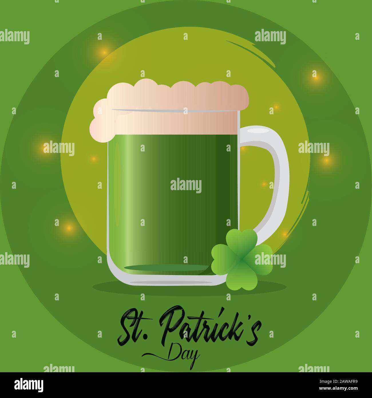 Saint Patricks Day Greeting Card Stock Vector Image Art Alamy saint-patricks-day-greeting-card-stock-vector-image-art-alamy