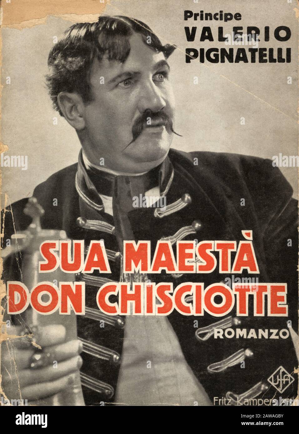 1934 , ITALY: The italian writer and journalist Prince VALERIO PIGNATELLI di CERCHIARA ( Chieti 1886 - Sellia Marina 1965 ), celebrated writer of adve Stock Photo