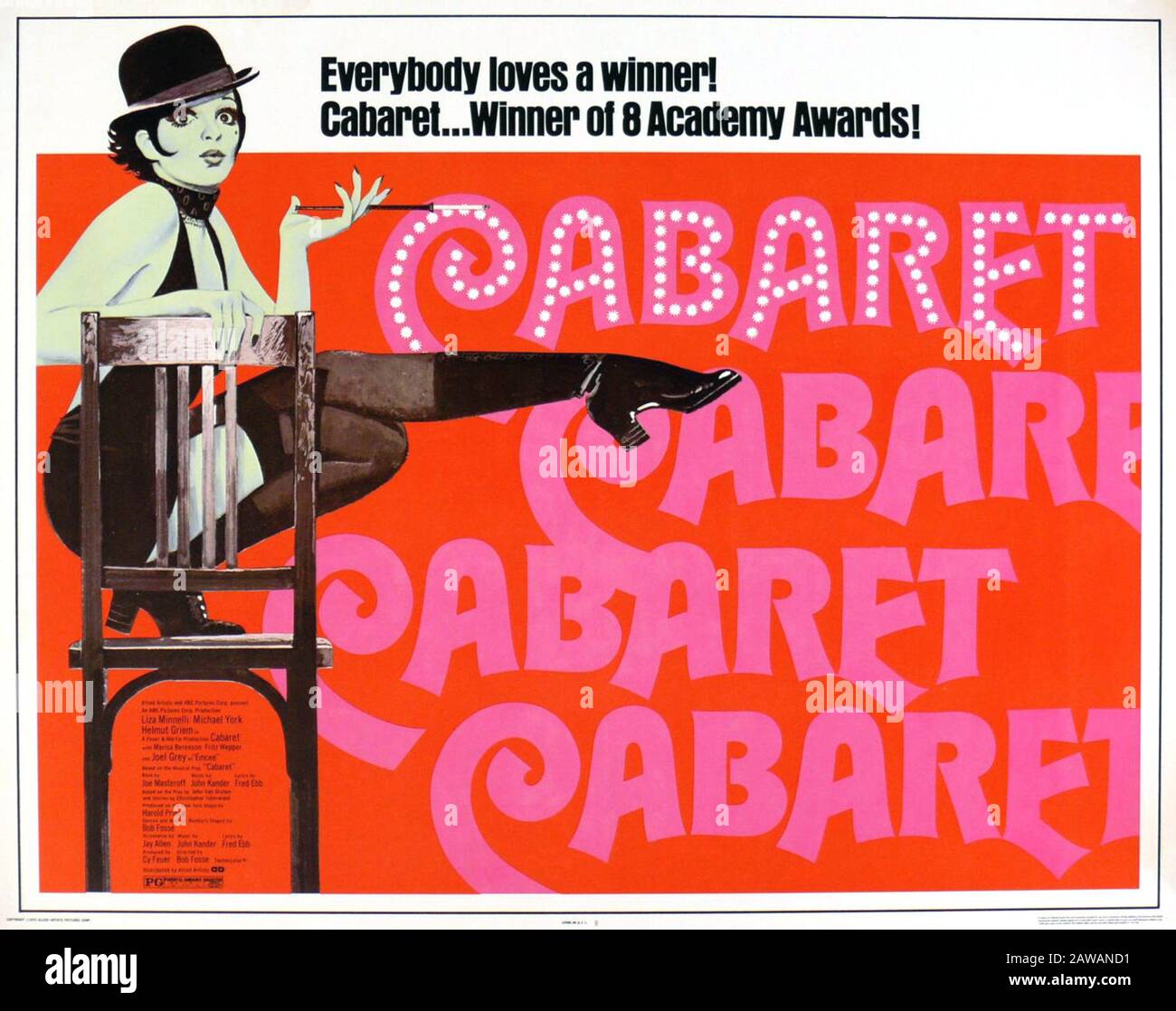 cabaret movie poster