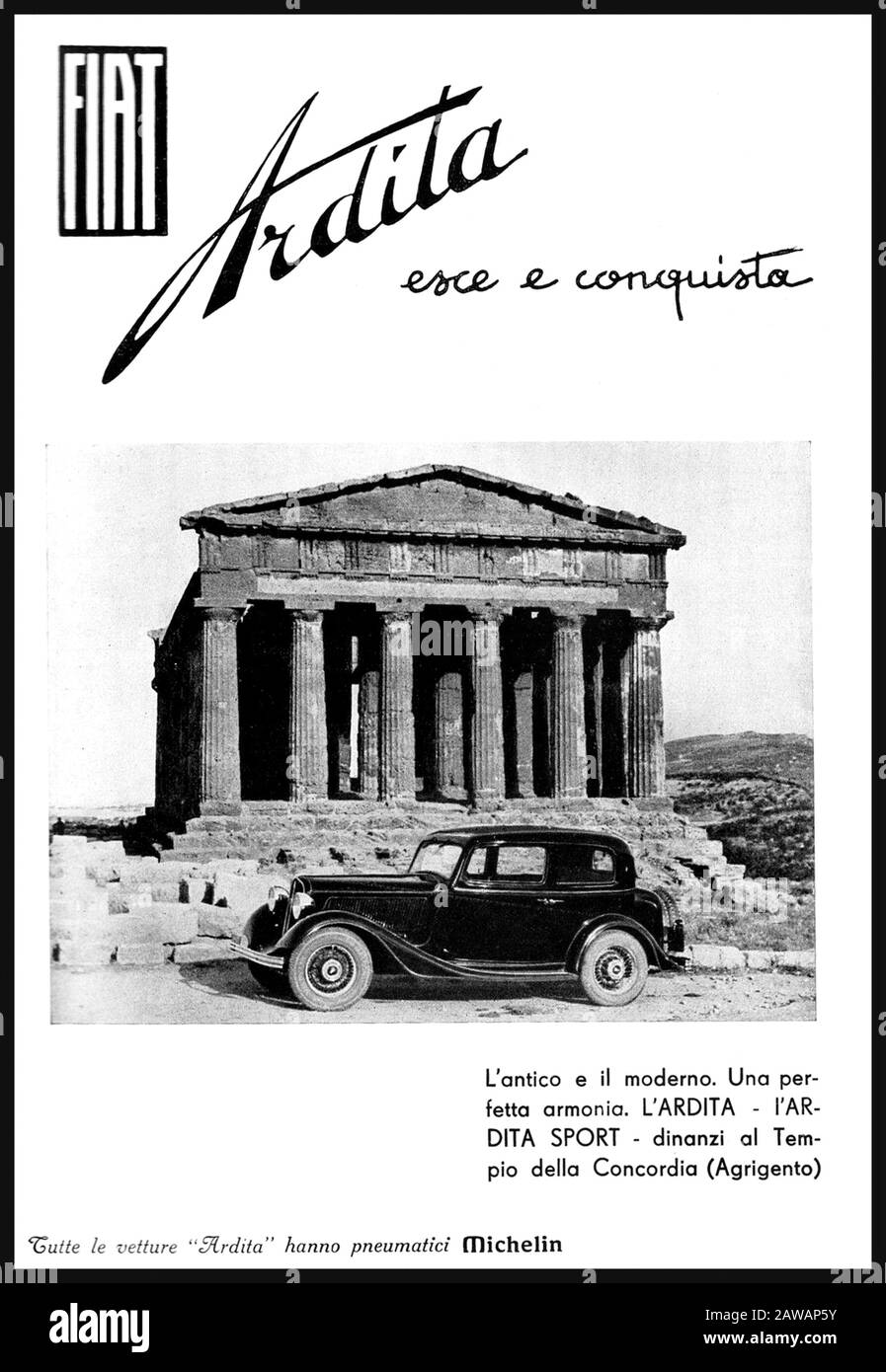 1933 , ITALY : The italian car industry FIAT ( F.I.A.T. Fabbrica