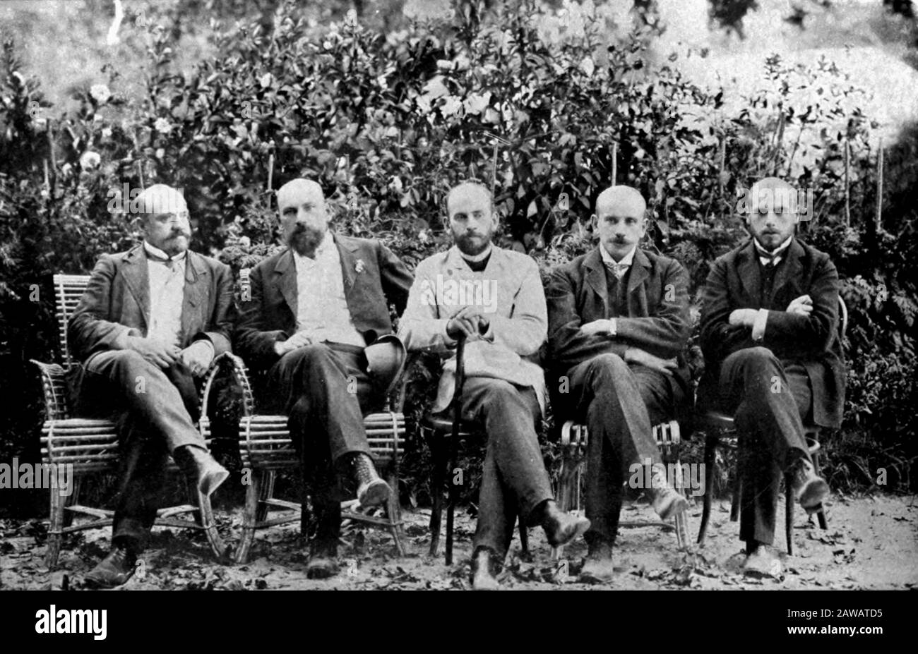 1914 , Yasnaya Polyana , RUSSIA The celebrated russian writer count