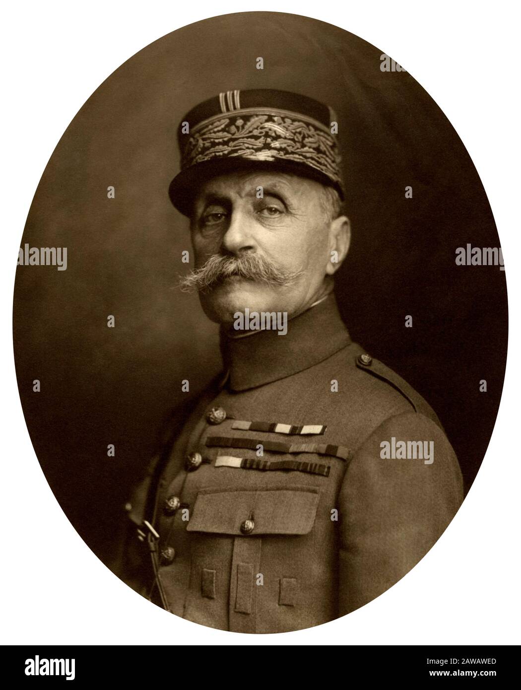 1921 , FRANCE  : The Maréchal de France FERDINAND FOCH ( 1851 - 1929 ), hero of WWI . Photo by Melcy . - WORLD WAR I - WWI - PRIMA GUERRA MONDIALE - G Stock Photo