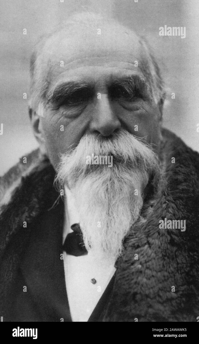 1920 ca : The italian politician LUIGI LUZZATTI ( 1841 - 1927 ) was an Italian political figure and served as Prime Minister of Italy between 1910 and Stock Photo