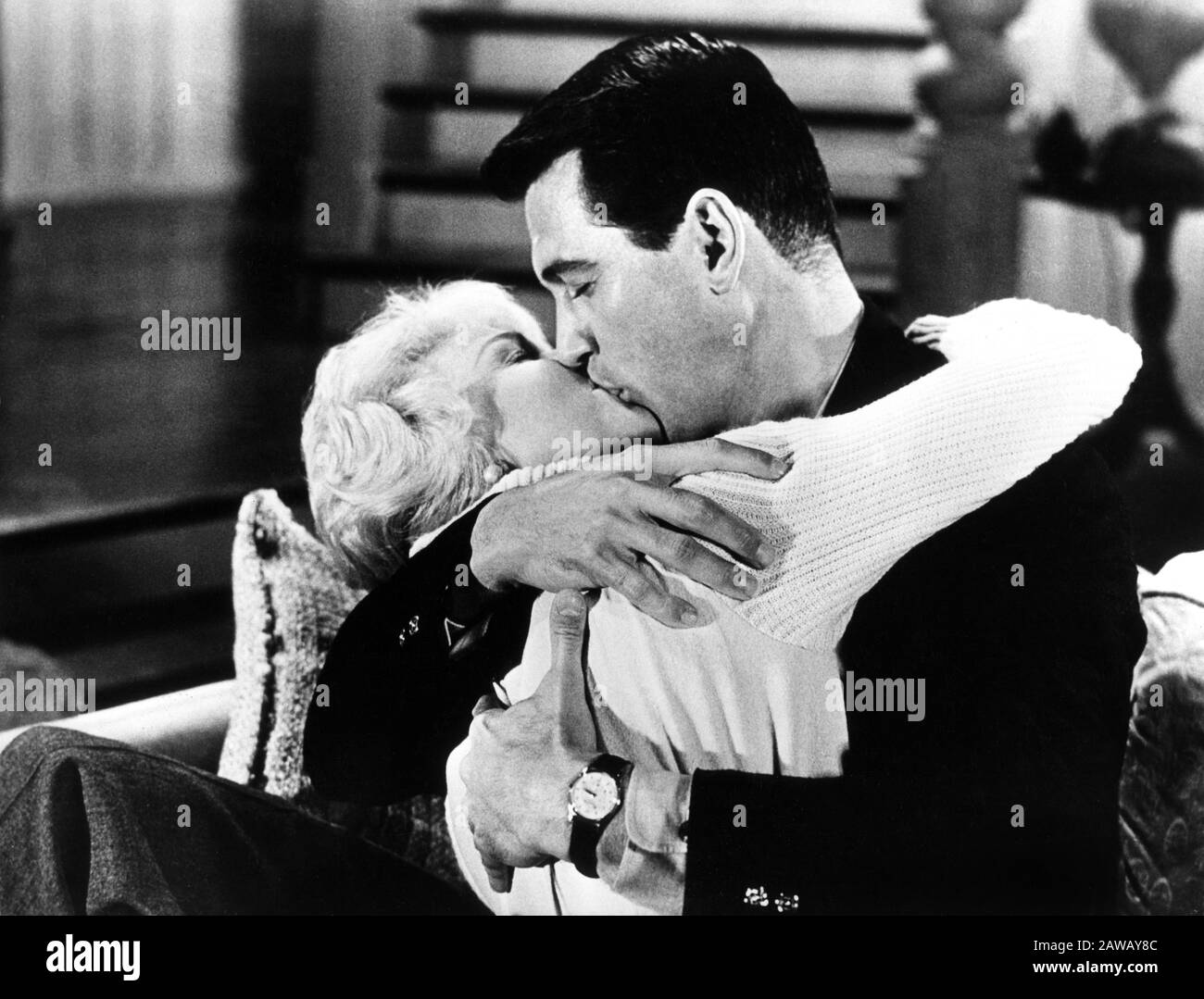 1959 , USA The actress and singer DORIS DAY with ROCK HUDSON
