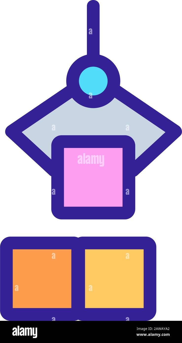 Automation icon vector. Isolated contour symbol illustration Stock ...