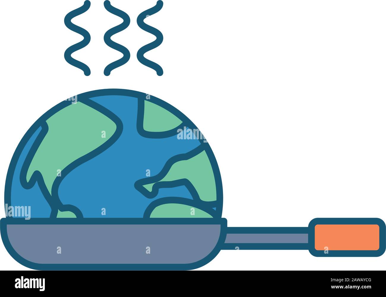 world earth in pan Stock Vector Image & Art Alamy