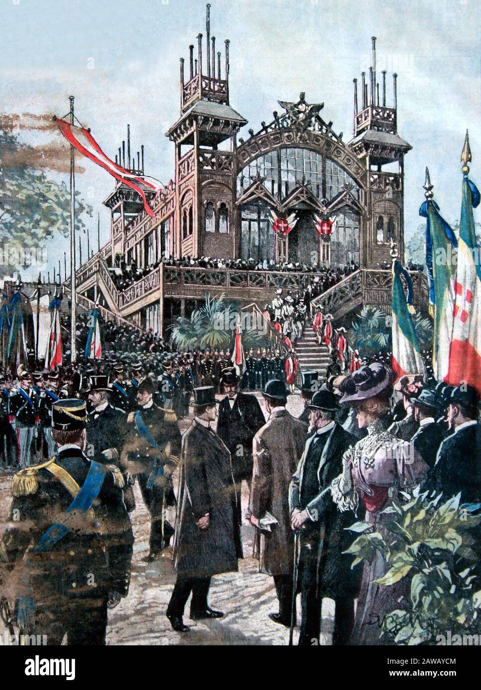Milano - Esposizione internazionale 1906 - Padiglione della Mostra degli italiani all'estero - Esterno, Società Edit. Foto Eliografica – Fotografie – Lombardia Beni Culturali Milano - Esposizione internazionale 1906 - Padiglione della Mostra degli italiani all'estero - Esterno, Società Edit. Foto Eliografica – Fotografie – Lombardia Beni Culturali