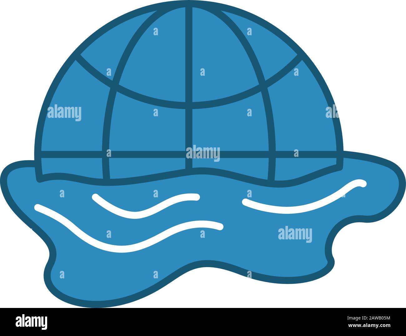 world planet earth melting icon Stock Vector Image & Art - Alamy