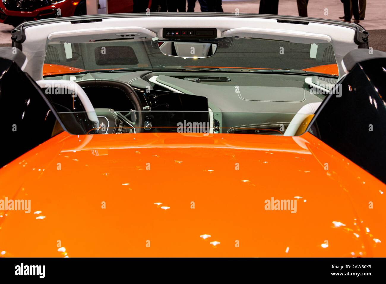 Chicago, Illinois, United States February 6, 2020 Chevrolet Corvette