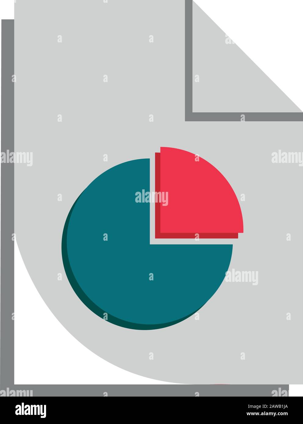 diagram report economy money business finance vector illustration Stock ...