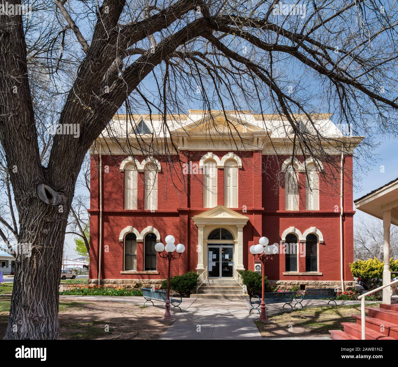 Brewster County Courthouse, built in 1887, Alpine, Texas, USA Stock Photo Alamy