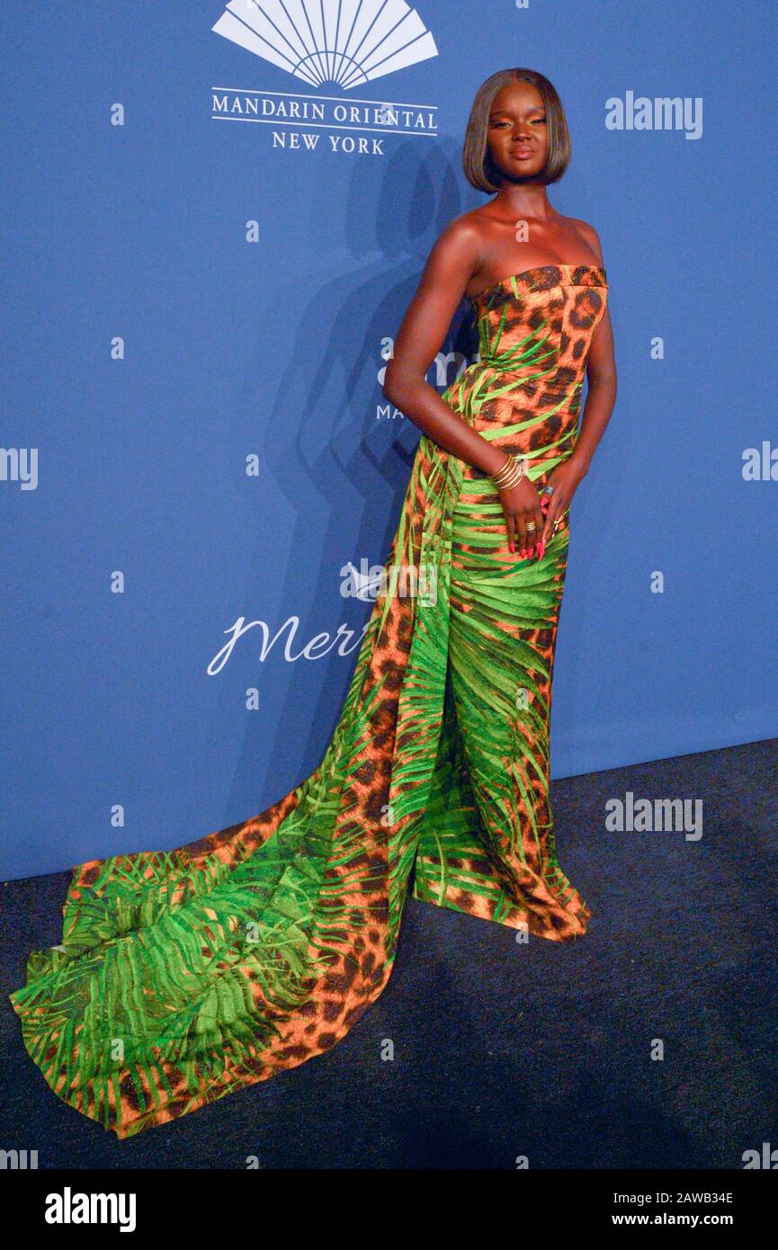 New York, United States. 06th Feb, 2020. Duckie Thot attends the 2020