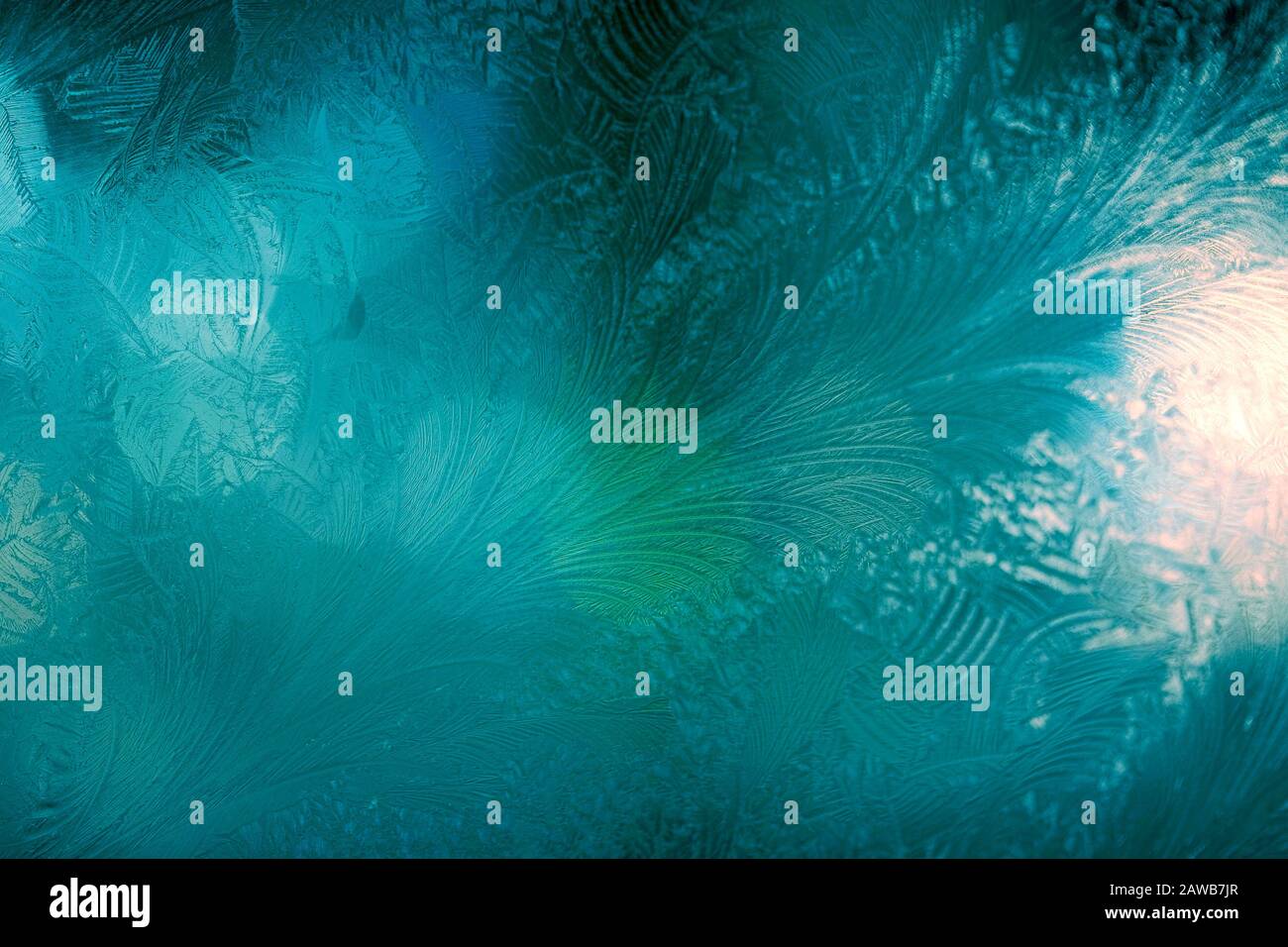 Image of the night window frosting Stock Photo Alamy