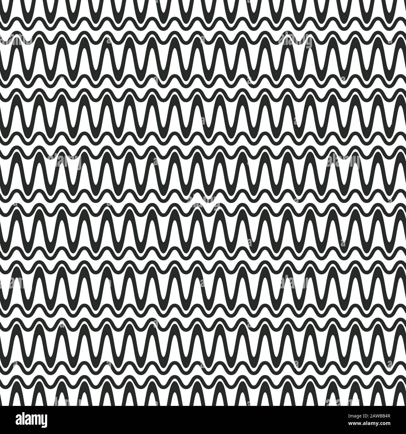 Seamless pattern with line wave geometric design. plaid pattern for decoration background. Stock Vector