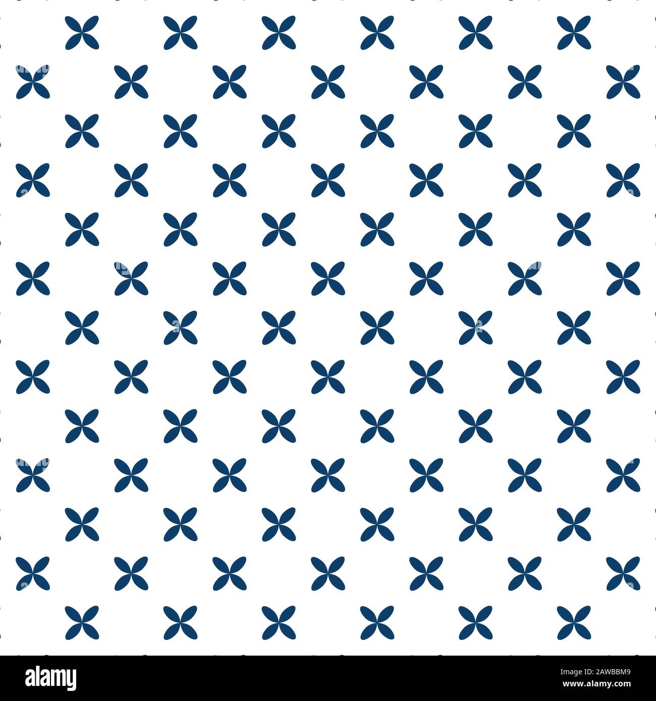 abstract geometric seamless pattern with blue color. wallpaper decoration background Stock Vector