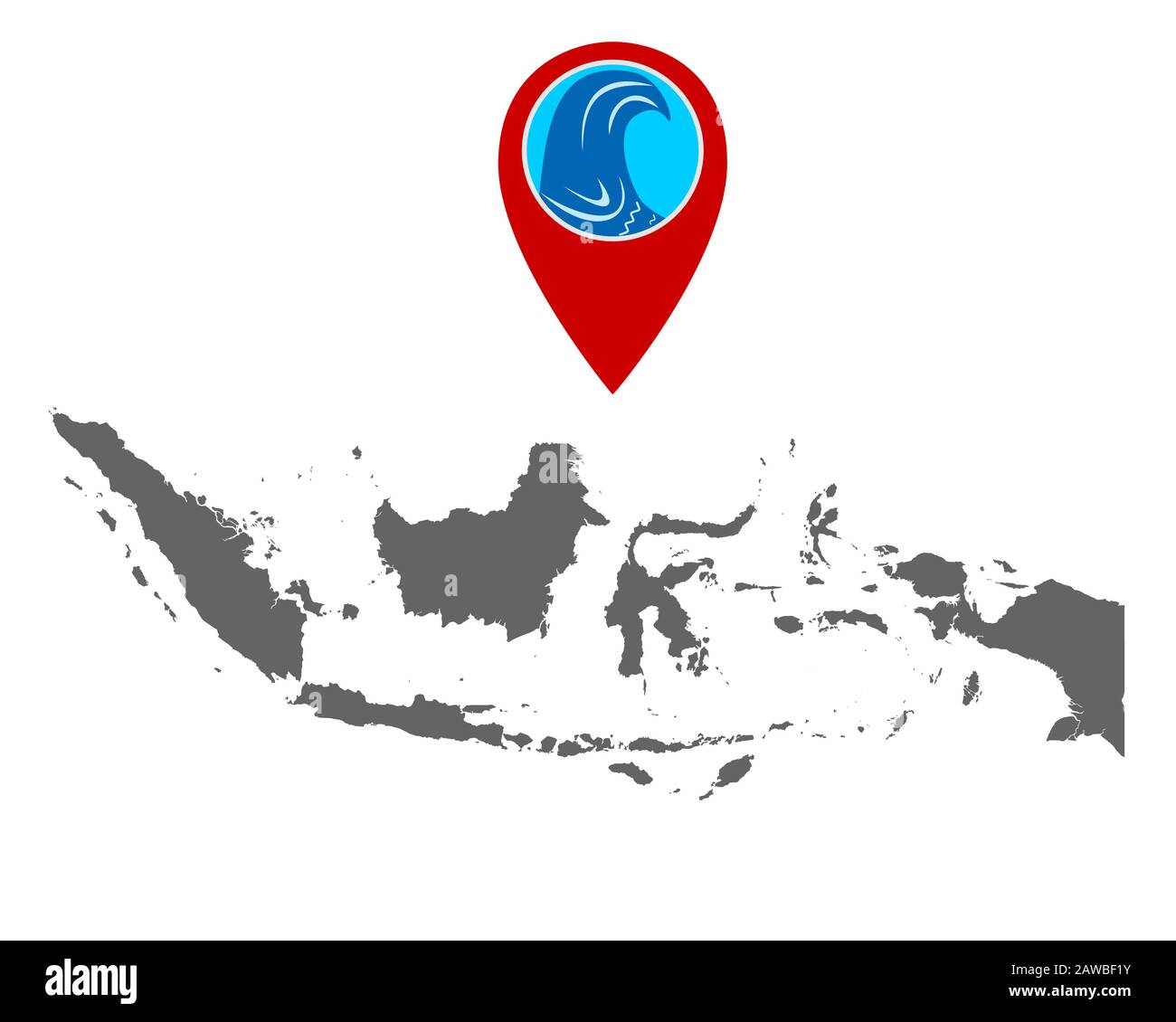Tsunami warning indonesia