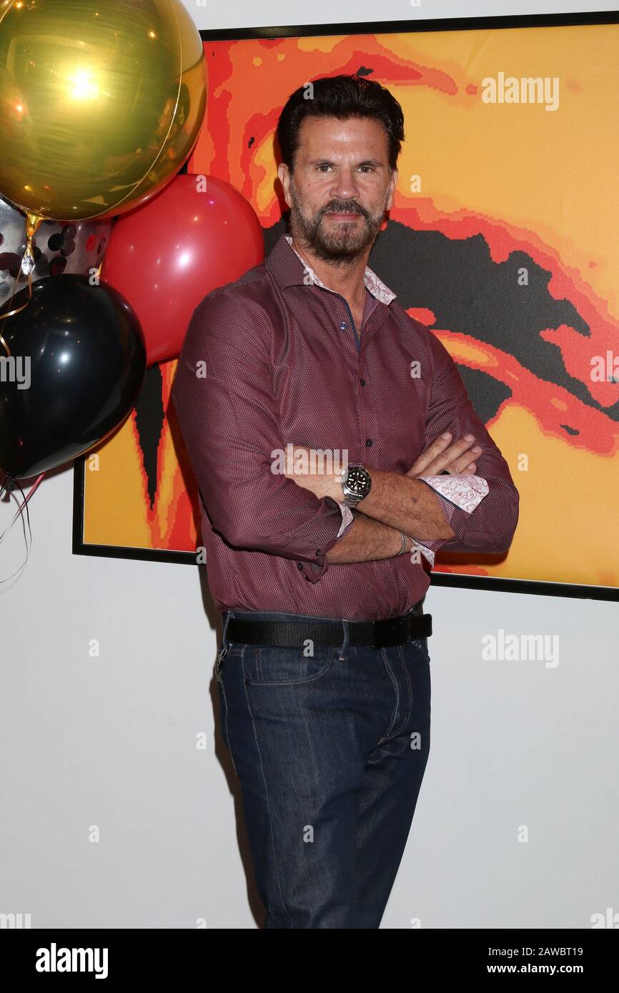 February 7, 2020, Los Angeles, CA, USA: LOS ANGELES - FEB 7:  Lorenzo Lamas at the Eric Braeden 40th Anniversary Celebration on The Young and The Restless at the Television City on February 7, 2020 in Los Angeles, CA (Credit Image: © Kay Blake/ZUMA Wire) Stock Photo