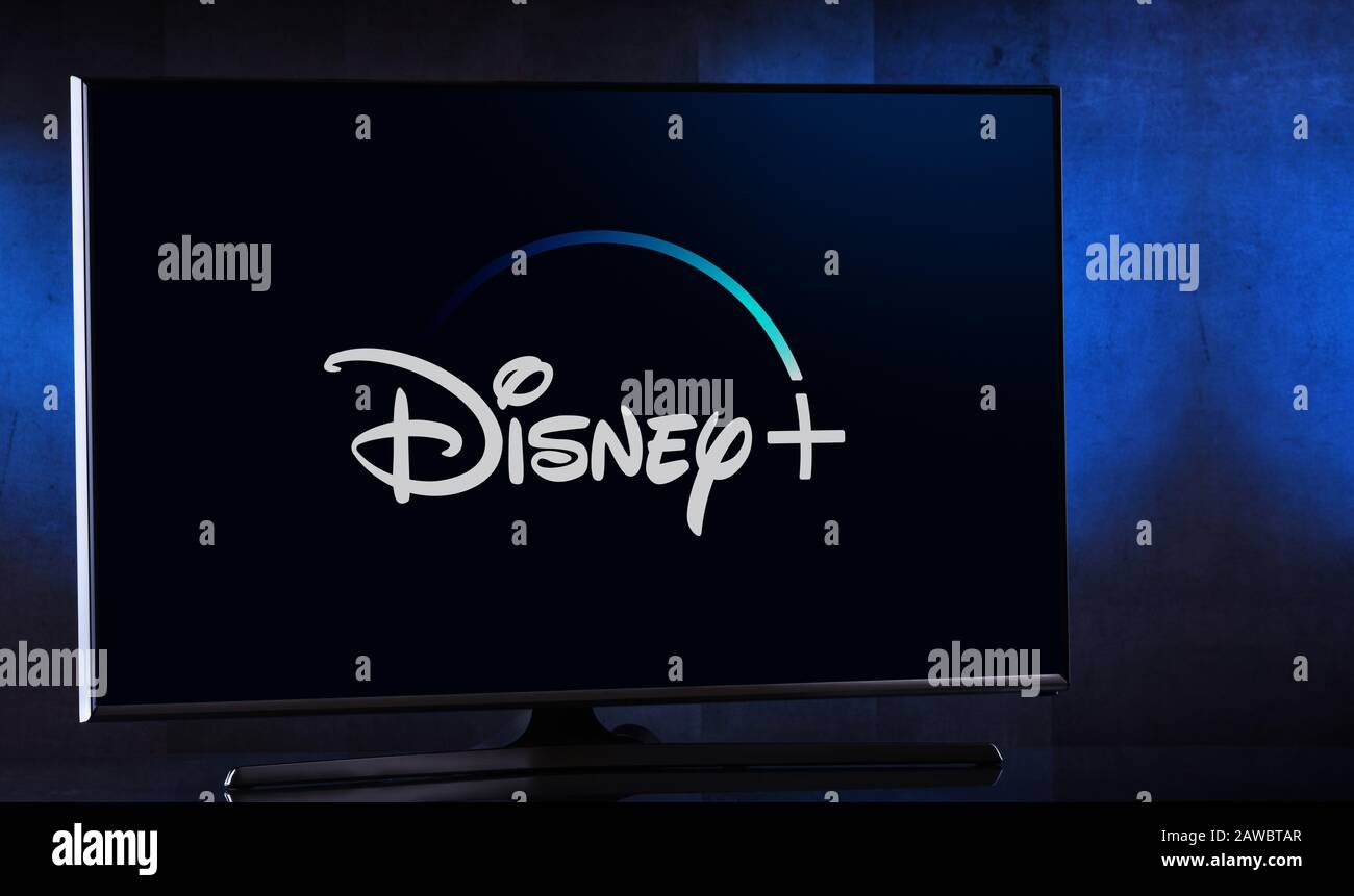 Disney plus tv screen hi-res stock photography and images - Alamy