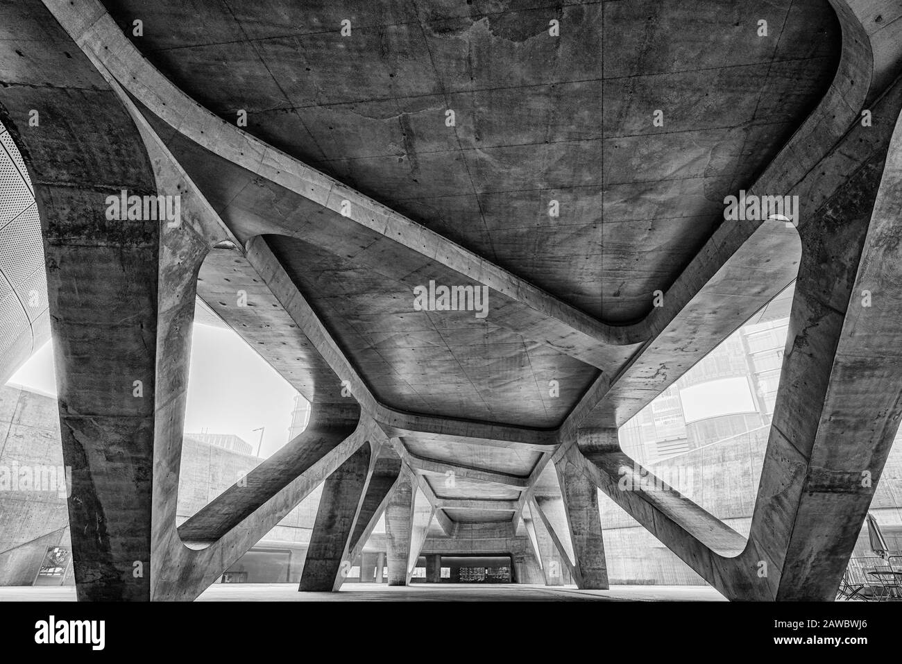 Dongdaemun Design Plaza in Seoul, South Korea Stock Photo