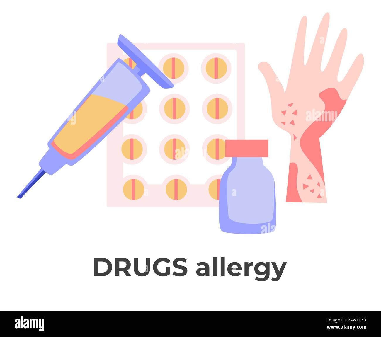 Allergy Test Reaction High Resolution Stock Photography and Images Alamy