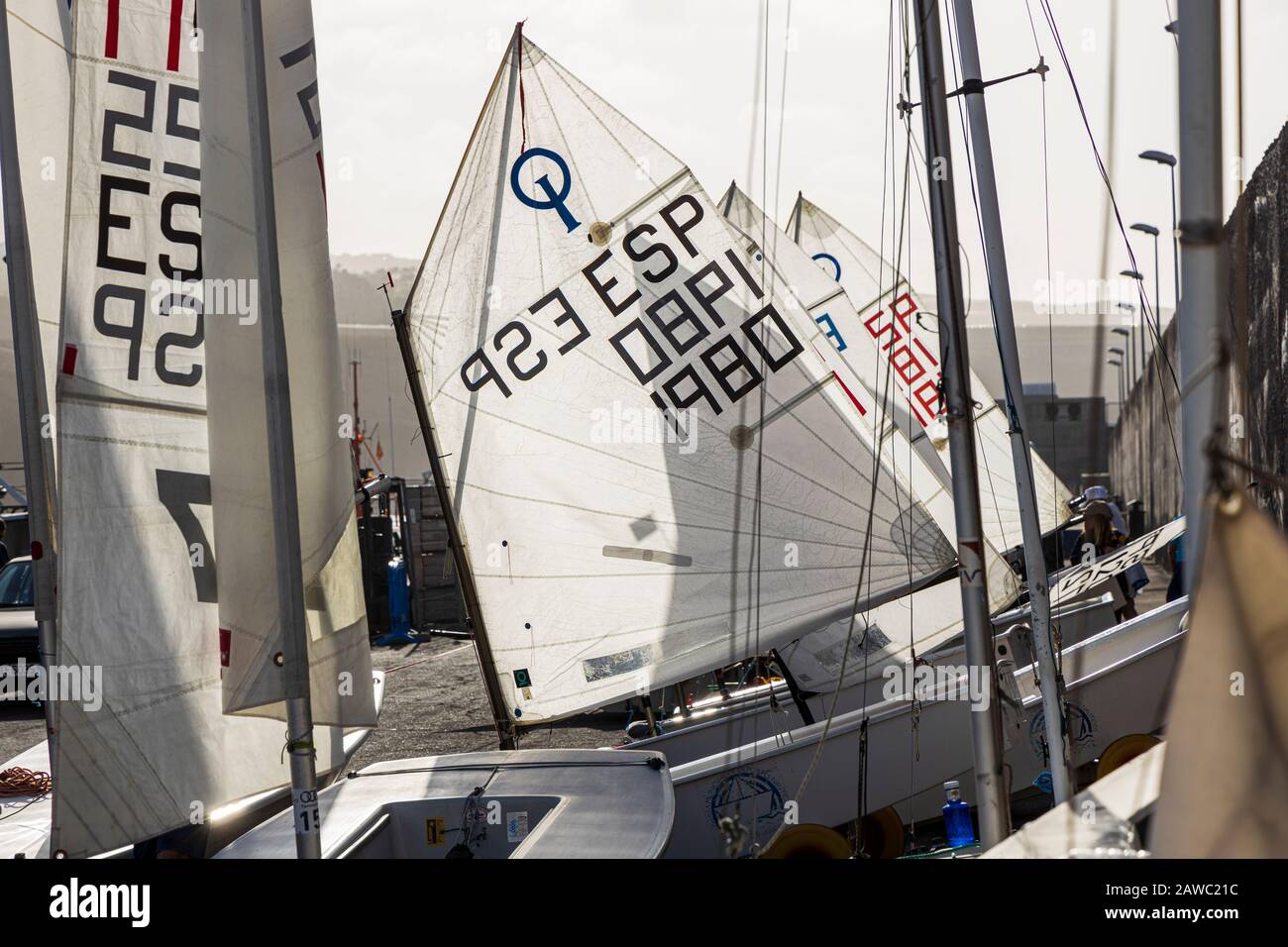 Backlit sails hires stock photography and images Alamy